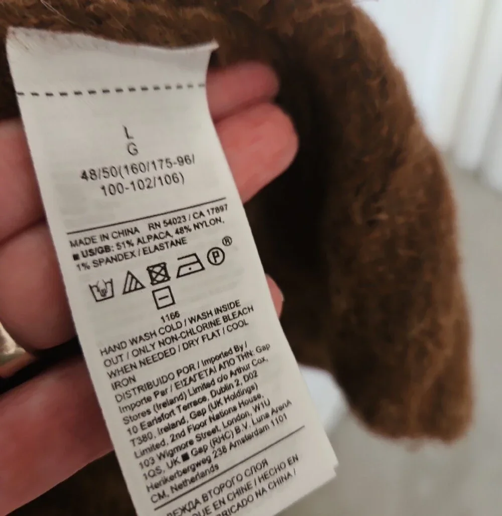 Banana Republic Women’s Brown Shawl Collar Cardigan Sweater - Picture 5 of 6